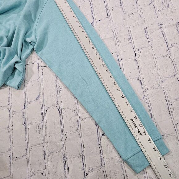 Peter Millar SZ XXL Crown Comfort 1/4 Zip Sweater Teal Golf Performance MS23K49 - Picture 6 of 12